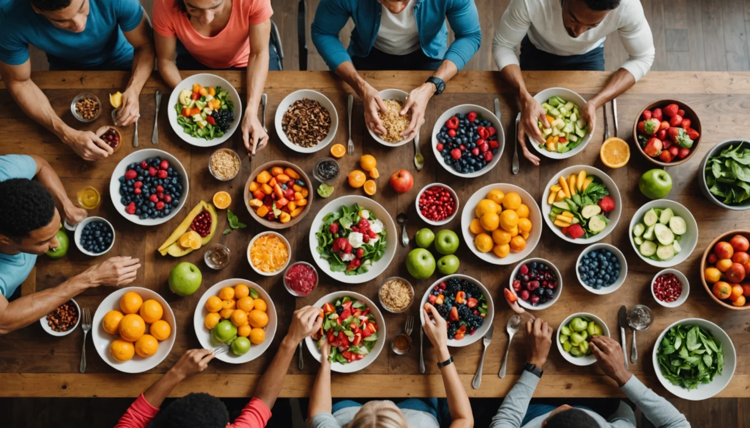 Alimentation équilibrée pour sportifs