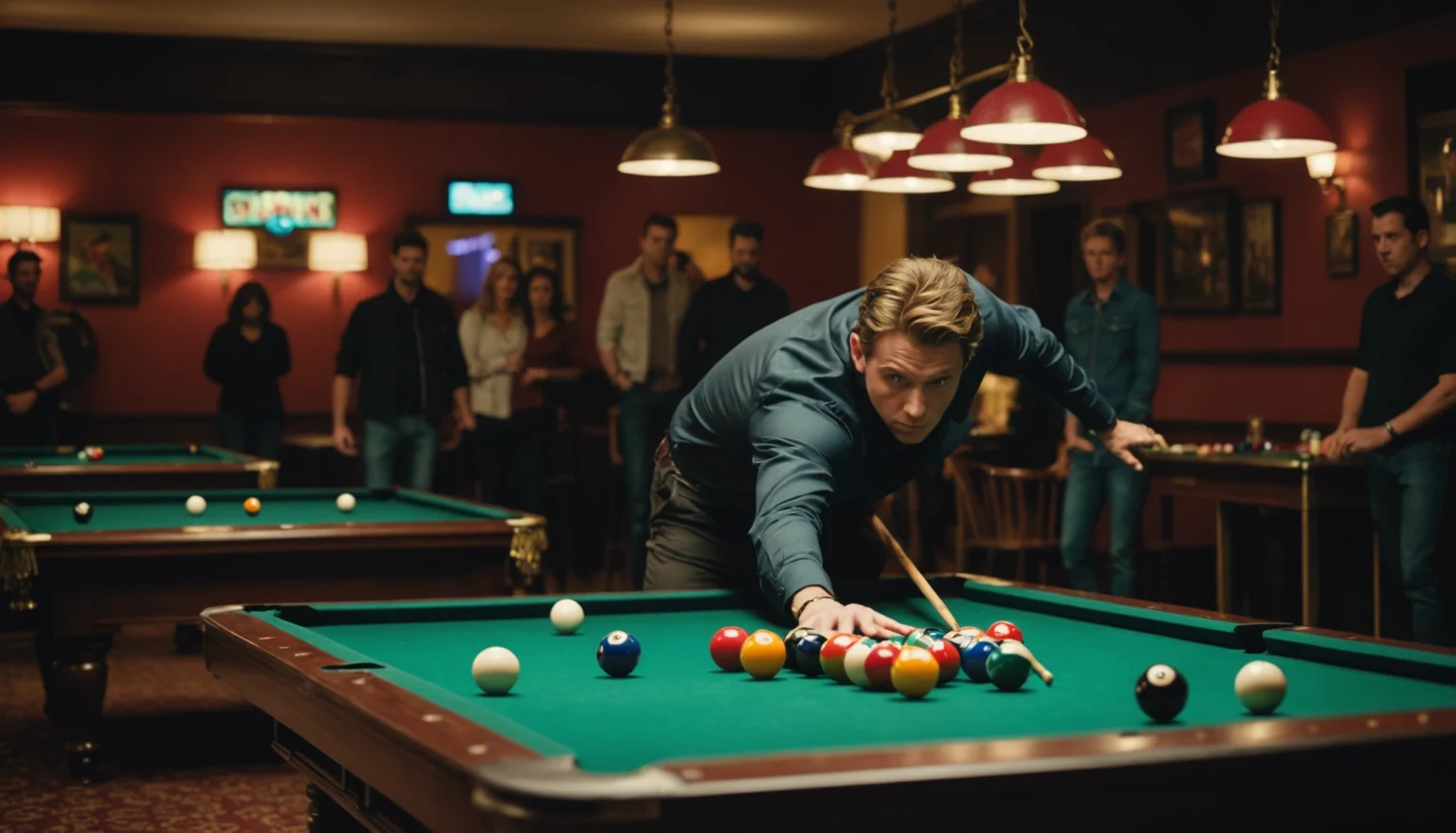 placer les boules au billard